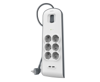 Belkin Listwa zasilająca przeciwprzepięciowa 650J, 6 gniazd - 1330420 - zdjęcie 3